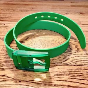 Super yummy green jelly belt!